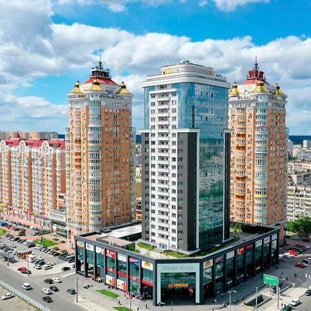 Vip Apartment 120M2 With Panoramic Windows, 22 Floor. Obolon كييف المظهر الخارجي الصورة